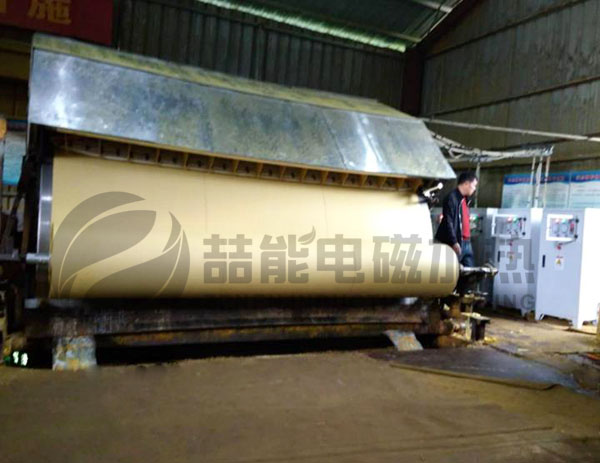 染紙機選用電磁加熱后發(fā)生了什么？